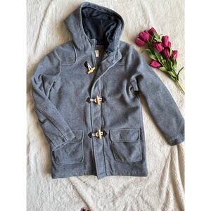 Land's End Kids Gray Duffle Coat Size 10-12